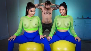 StepSiblings Raven Reverie Tara Bell – Wanna See How Flexible We Are: Hot Yoga Gets Hotter